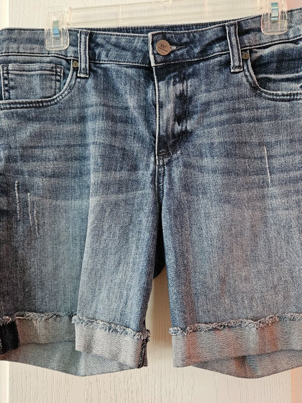 KUT from the Cloth Boyfriend Denim Shorts - Sz 8